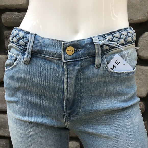 ⭐️HP🧜‍♀️ Frame LeCrop Mini Bootcut Jeans NWT sz27 - Picture 3 of 10